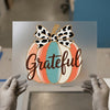 Grateful Pumpkin DTF Transfer Ready to Press | Autumn Heat Transfer
