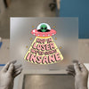 Hop In Loser Alien UFO | DTF Transfer Ready to Press | Retro Heat Transfer