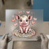 Cute Piggy Heart Cloud | DTF Transfer Ready to Press | Cartoon Heat Transfer