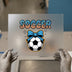 Donut Soccer Ball | DTF Transfer Ready to Press | Playful Heat Transfer