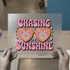 Chasing Sunshine Retro DTF Transfer | Ready to Press | Groovy Heat Transfer