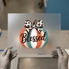 Blessed Pumpkin Leopard Print | DTF Transfer Ready to Press | Fall Heat Transfer