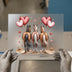 Three Horses with Hearts | DTF Transfer Ready to Press | Valentine's Day Heat Transfer