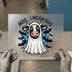 Moo I Mean Boo Ghost Cow DTF Transfer Ready to Press | Halloween Heat Transfer