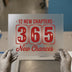 365 New Chances DTF Transfer Ready to Press | Motivational Heat Transfer