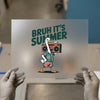 Bruh It's Summer Duck DTF Transfer Ready to Press | Retro Summer Heat Transfer