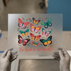 Be Kind Butterfly Art | DTF Transfer Ready to Press | Boho Heat Transfer