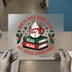 North Pole Book Club DTF Transfer Ready to Press | Holiday Reading Heat Transfer