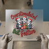 Overstimulated But Festive Opossums | DTF Transfer Ready to Press | Christmas Heat Transfer