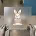 Happy Easter Bunny DTF Transfer | Ready to Press Heat Transfer