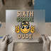 Sixth Grade Dude Smiley | DTF Transfer Ready to Press | Retro School Heat Transfer