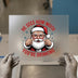 Funny Santa Drinking | DTF Transfer Ready to Press | Christmas Heat Transfer