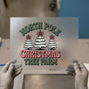 North Pole Christmas Tree Farm | DTF Transfer Ready to Press | Retro Holiday Heat Transfer
