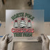 North Pole Christmas Tree Farm | DTF Transfer Ready to Press | Retro Holiday Heat Transfer