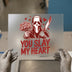 You Slay My Heart Ghostface | DTF Transfer Ready to Press | Horror Heat Transfer