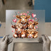 Cute Highland Cow Valentines | DTF Transfer Ready to Press | Adorable Heat Transfer