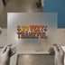 So Very Thankful | DTF Transfer Ready to Press | Retro Heart Heat Transfer