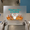 Funny Chicken Gang Quote | DTF Transfer Ready to Press | Humorous Heat Transfer