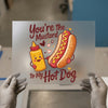 Mustard & Hot Dog Love | DTF Transfer Ready to Press | Cute Foodie Heat Transfer
