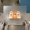 Cute Ghost Trio | DTF Transfer Ready to Press | Autumnal Heat Transfer
