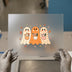 Cute Ghost Trio | DTF Transfer Ready to Press | Autumnal Heat Transfer
