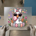 Chic Goose Easter Bubblegum | DTF Transfer Ready to Press | Spring Heat Transfer