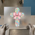 Pastel Braided Cross Tie Bow | DTF Transfer Ready to Press | Easter Heat Transfer