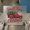 Small Town Christmas Truck | DTF Transfer Ready to Press | Holiday Heat Transfer