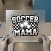Soccer Mama Glitter Ball | DTF Transfer Ready to Press | Sports Mom Heat Transfer