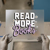 Read More Books DTF Transfer | Ready to Press | Retro Floral Heat Transfer