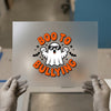 Boo To Bullying Ghost | DTF Transfer Ready to Press | Anti-Bullying Heat Transfer