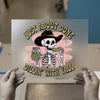 Skeleton Pickle Lover | DTF Transfer Ready to Press | Humorous Heat Transfer
