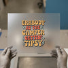 Errbody at the Camper Gettin' Tipsy | DTF Transfer Ready to Press | Retro Fun Heat Transfer