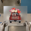 Heart Stealer Dog Truck | DTF Transfer Ready to Press | Valentine Heat Transfer