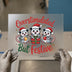 Overstimulated But Festive Opossum | DTF Transfer Ready to Press | Christmas Heat Transfer