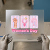 Women's Day Inspire Inclusion | DTF Transfer Ready to Press | Empowering Heat Transfer