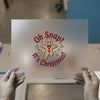 Gingerbread Christmas DTF Transfer | Ready to Press Heat Transfer
