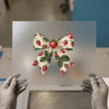 Strawberry Bow | DTF Transfer Ready to Press | Vintage Heat Transfer