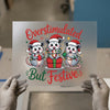 Overstimulated But Festive | DTF Transfer Ready to Press | Christmas Heat Transfer