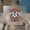 Game Day Soccer Ball | DTF Transfer Ready to Press | Retro Sports Heat Transfer