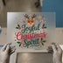 Joyful Christmas Spirit | DTF Transfer Ready to Press | Holiday Heat Transfer