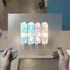 Just Breathe Watercolor Floral | DTF Transfer Ready to Press | Serene Heat Transfer