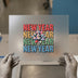New Year Bow Celebration | DTF Transfer Ready to Press | Retro Style Heat Transfer