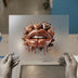 Chocolate Lips & Hearts | DTF Transfer Ready to Press | Sweet Treat Heat Transfer