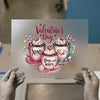 Valentine's Day Hot Cocoa | DTF Transfer Ready to Press | Cozy Heat Transfer