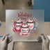 Valentine's Day Hot Cocoa | DTF Transfer Ready to Press | Cozy Heat Transfer