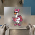 Cool Goose Reading Book | DTF Transfer Ready to Press | Cartoon Heat Transfer