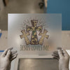 Jesus Loves Me Camo Crosses | DTF Transfer Ready to Press | Faith Heat Transfer