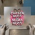 Maternity Chicken Nugs and Mama Hugs | DTF Transfer Ready to Press | Cute Leopard Heat Transfer