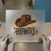Cowboy Hat Howdy Floral | DTF Transfer Ready to Press | Western Heat Transfer
